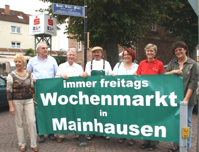 Wochenmarktbanner