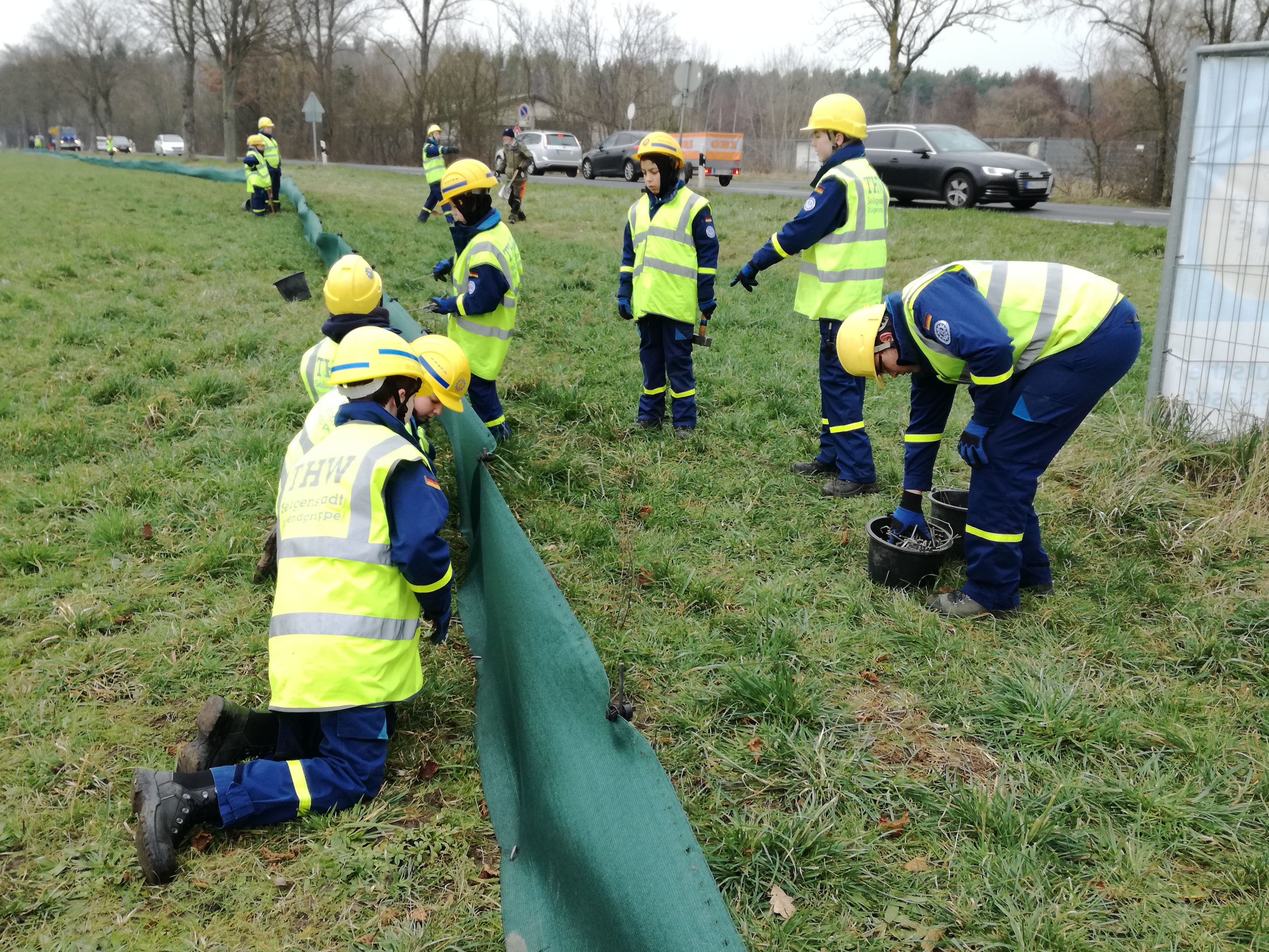 Krötzenzaun aufstellen 2018