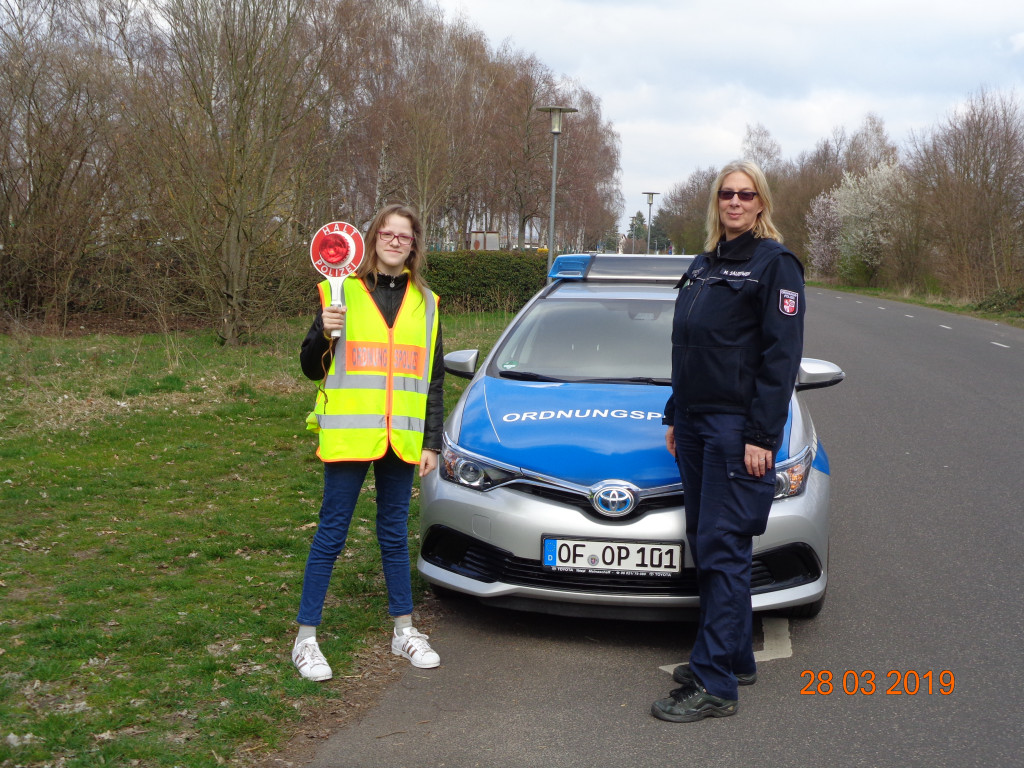 28.03.2019 Girls Day bei der Ordnungspolizei Mainhausen