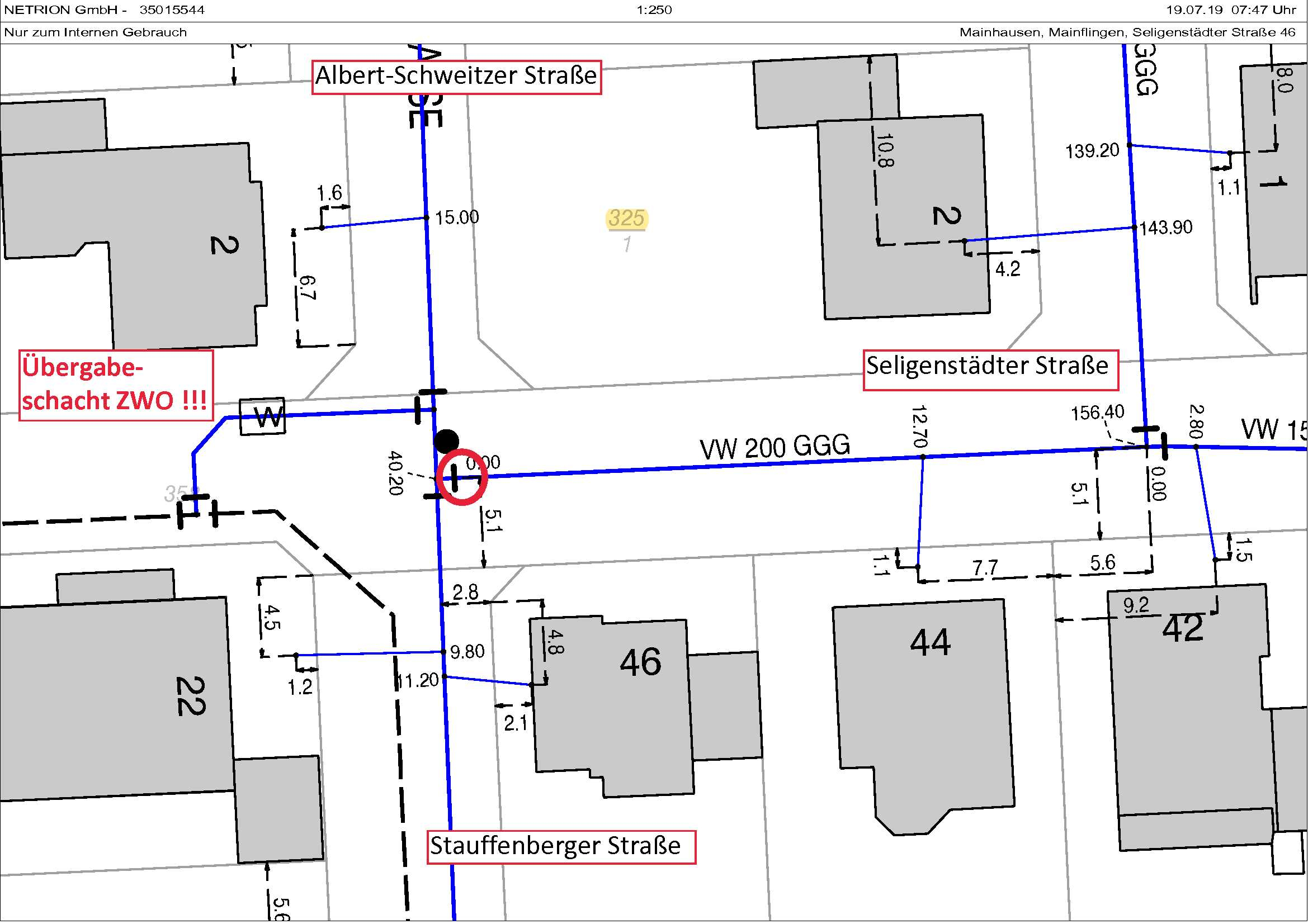 Mainhausen MF Seligenstädter Straße Plan