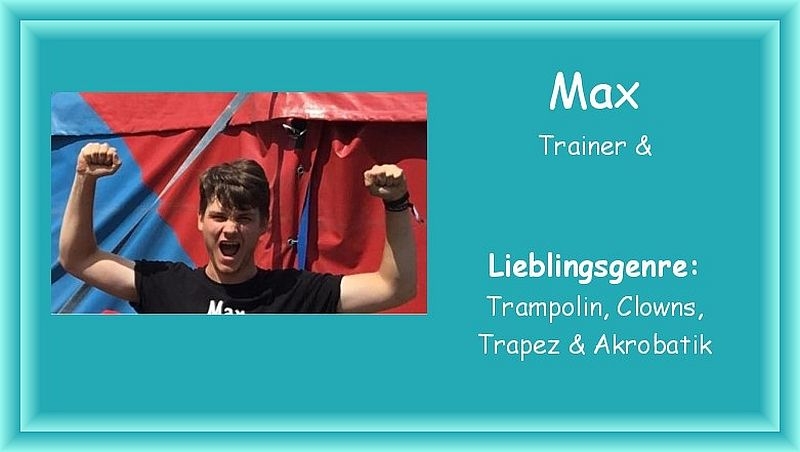 Max Steckbrief mit