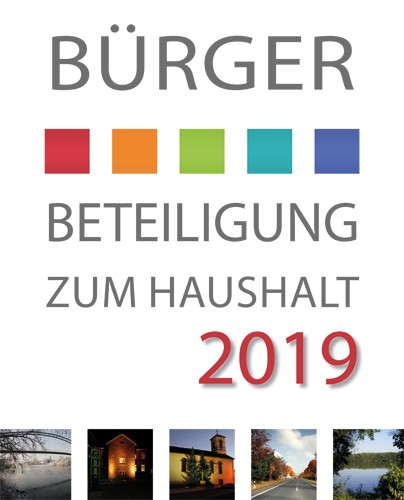 Bürgerbeteiligung zum Haushalt 2019 - Broschüre